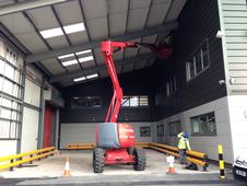 Loading Bay Canopy Recently Netted